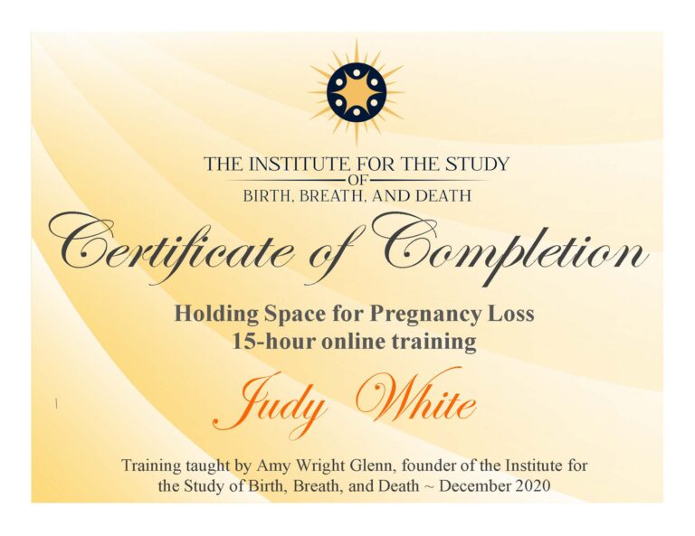 Judy White HSPL Certificate-1