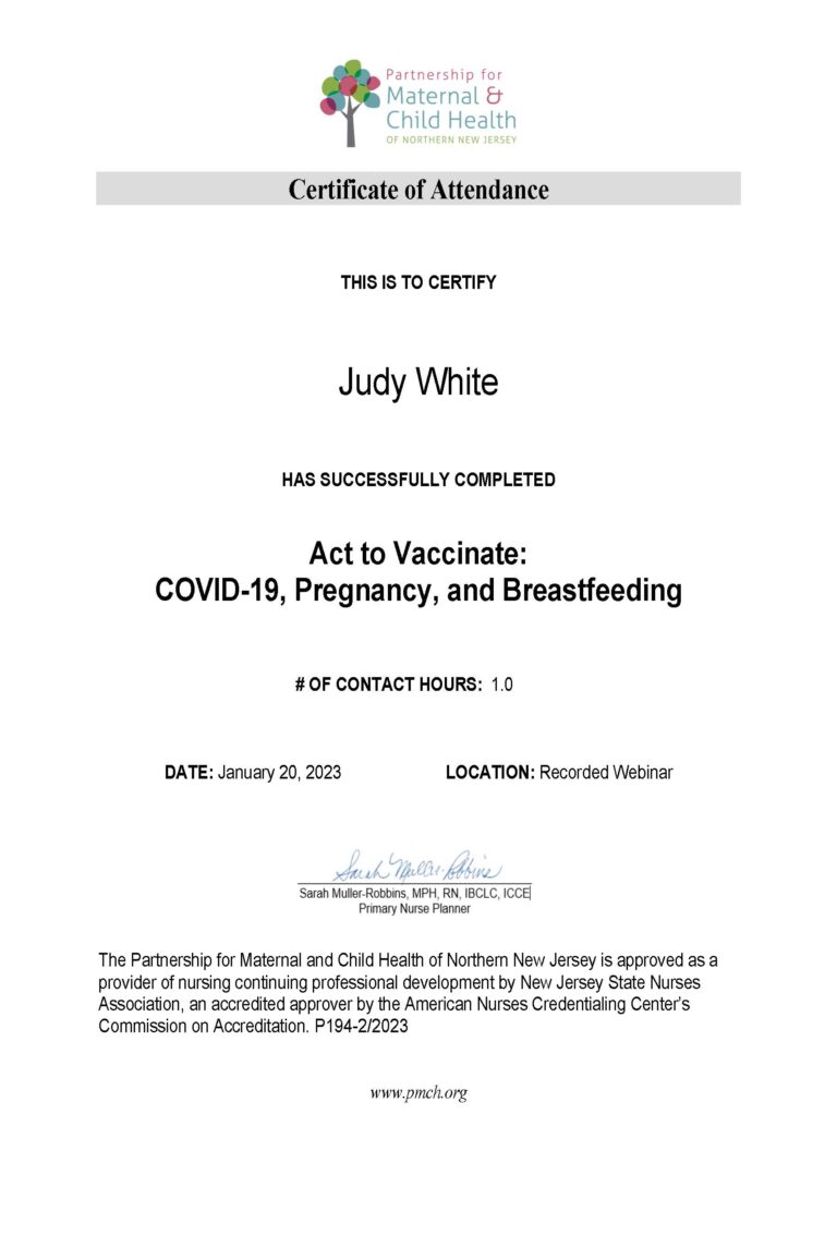 White Certificate - Recorded - Act to Vaccinate